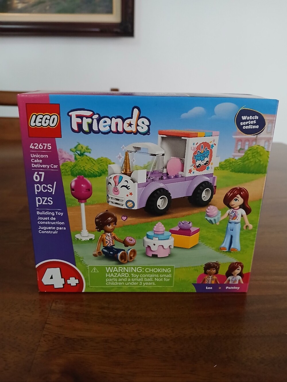 LEGO Friends Unicorn Cake Delivery Car  NWT Ages 4+  67 PCS